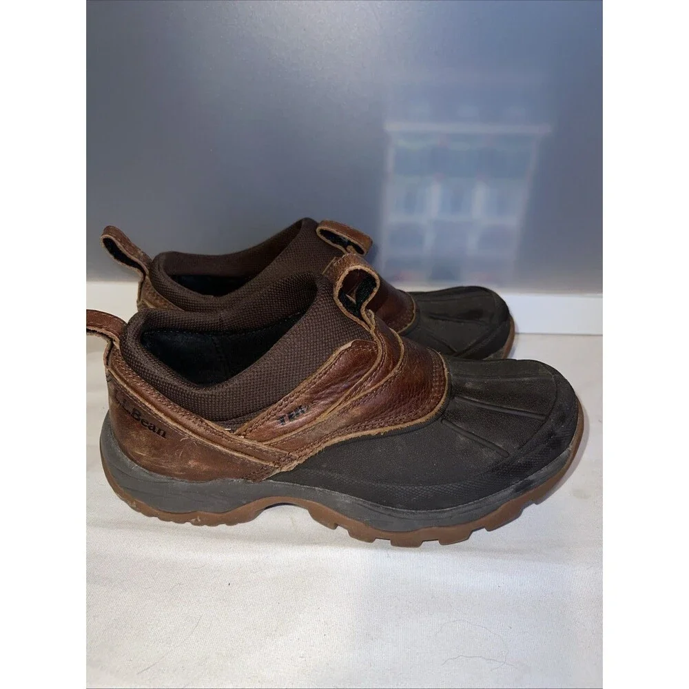 L.L. Bean Men's Storm Chaser Boots Size 7MLeather Uppers-Slip on
